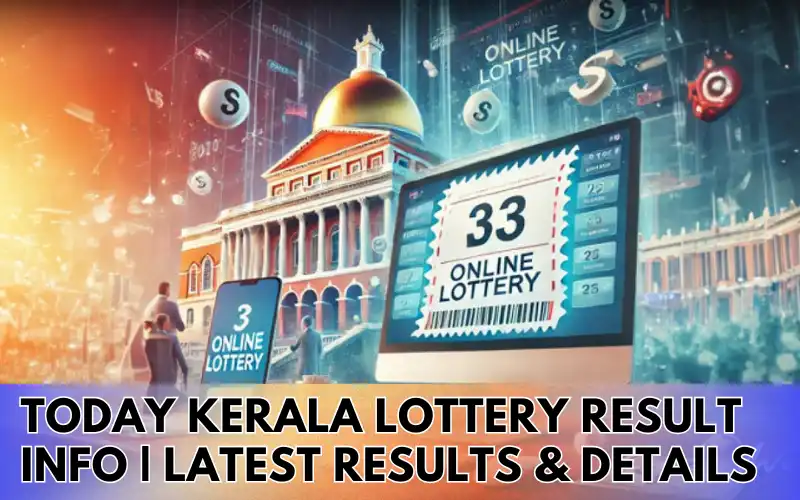 today kerala lottery result info